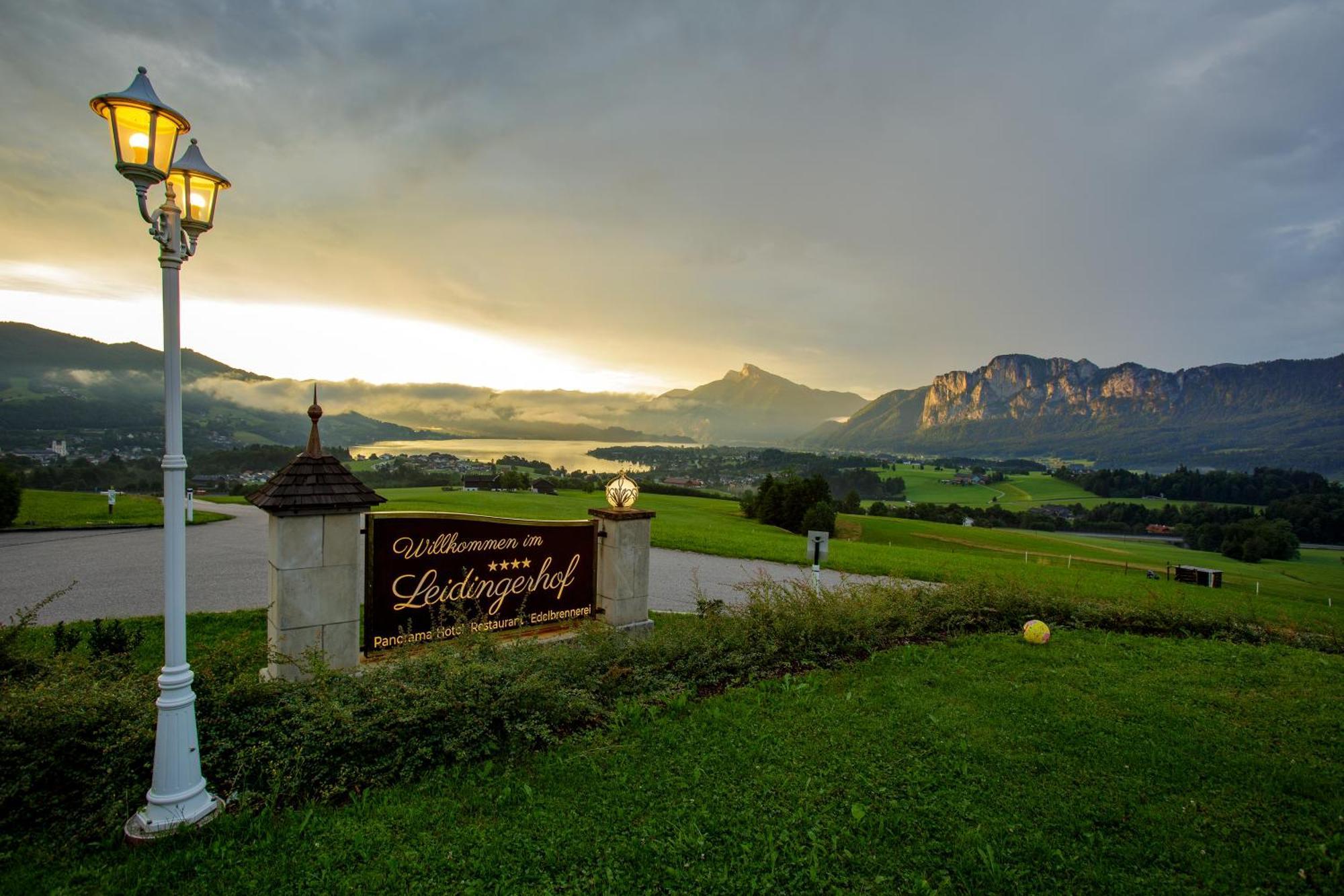 Panorama Hotel Gasthof Leidingerhof Mondsee Dış mekan fotoğraf